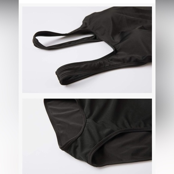 Delimira Woman's Plus-Size Black Modest Summer One-Piece Swimsuit Sz 26 - Picture 12 of 12